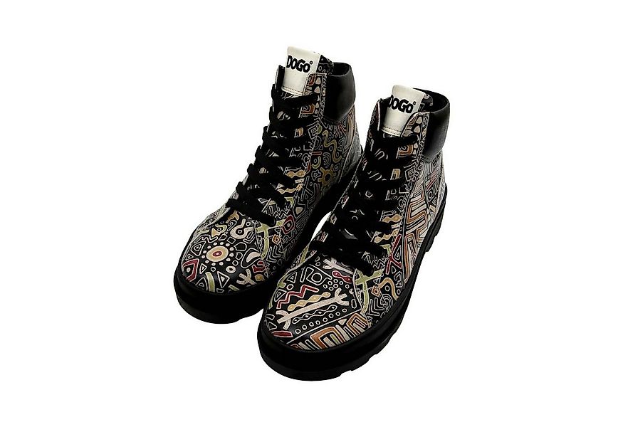 DOGO Adriana Good Fortune - Black Damen Stiefeletten Winterboots Handgefert günstig online kaufen