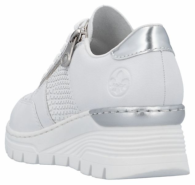 Rieker Keilsneaker, Halbschuh, Freizeitschuh, Schnürschuh, Sneaker günstig online kaufen