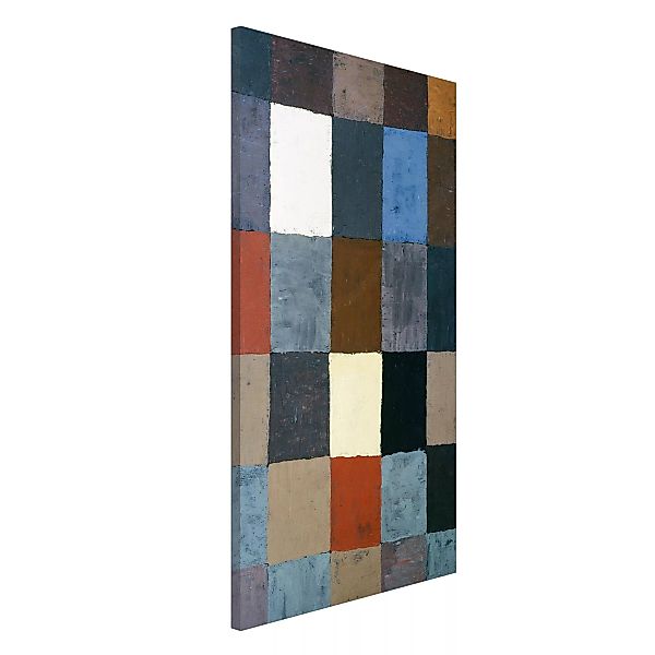 Magnettafel Kunstdruck - Hochformat 3:4 Paul Klee - Farbtafel günstig online kaufen