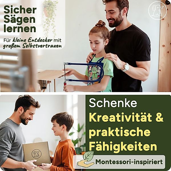 Eli Kinder-Werkzeug-Set Laubsäge für Kinder - günstig online kaufen