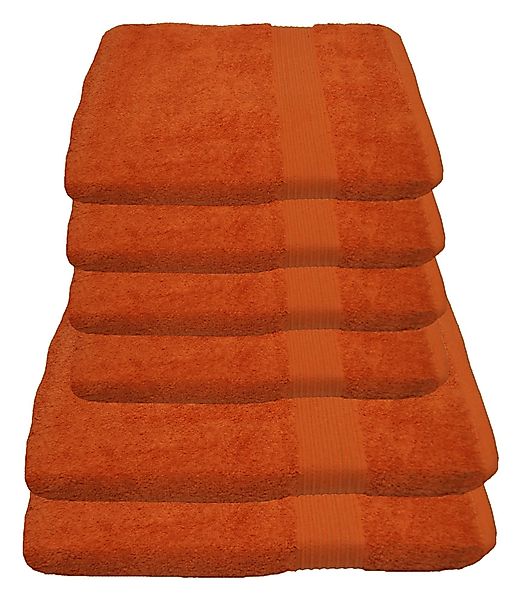 Julie Julsen Handtücher 6-Handtücher-Terrakotta, Baumwolle (6-St) günstig online kaufen
