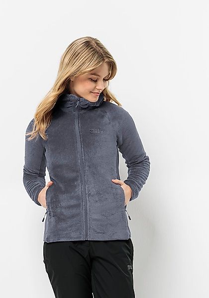 Jack Wolfskin Fleecejacke "ROTWAND HOODED FZ W" mitKapuze günstig online kaufen