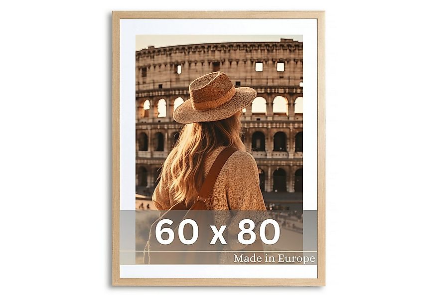 Victor (Zenith) Bilderrahmen Richter, Bilderrahmen Beige 60x80 cm mit 50x70 günstig online kaufen