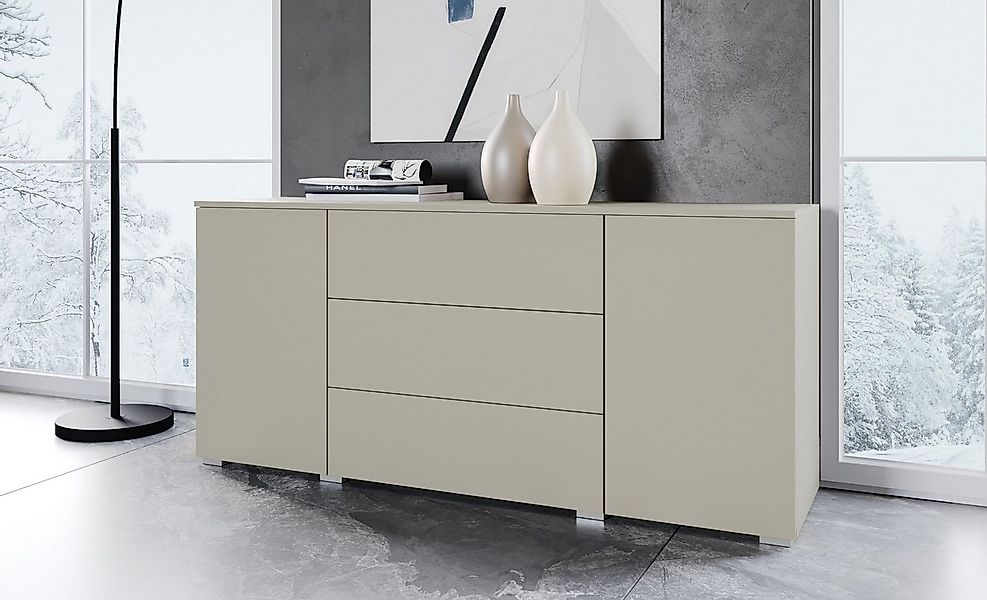 INOSIGN Sideboard PARIS (1 St), Moderne 150cm breite grifflose Kommode, vie günstig online kaufen
