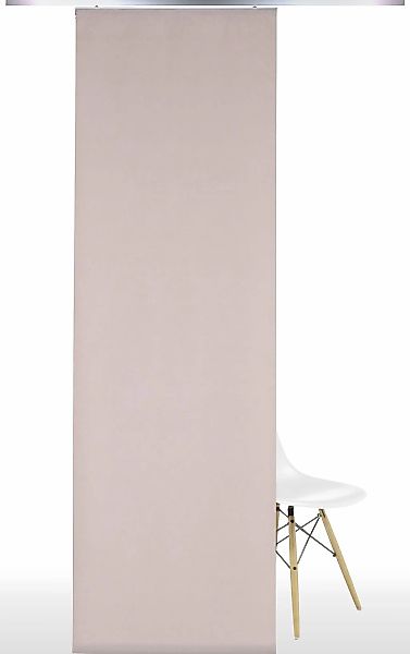 Liedeco Schiebegardine Klettband 1 Stk. tlg. HxB: 245x60, ohne Paneelwagen günstig online kaufen