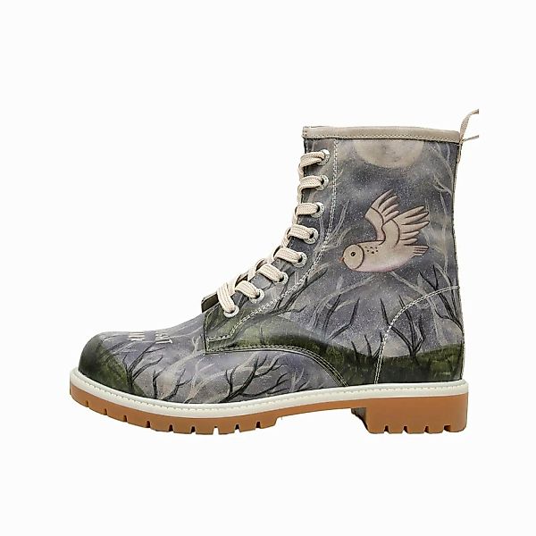 DOGO Schnürboots "Damen Boots The Night is Dark Vegan Damen Boots / female" günstig online kaufen