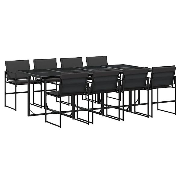 vidaXL Garten-Essgruppe 9-tlg. Garten-Essgruppe mit Kissen günstig online kaufen