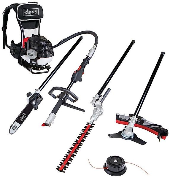 Scheppach Benzin-Motorsense MFH5300-4BP 4in1 ProCut, 25,5 cm Arbeitsbreite günstig online kaufen