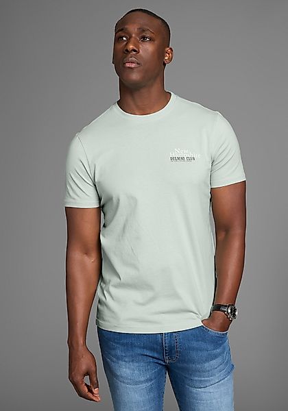 DELMAO T-Shirt mit dezentem Logo-Schriftzug im günstig online kaufen