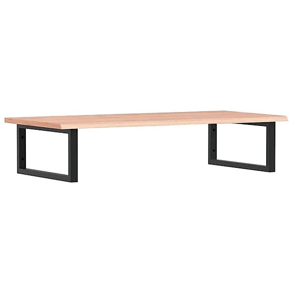 vidaXL Waschtischplatte mit Halterung Stahl und Massivholz Eiche 3302613 günstig online kaufen