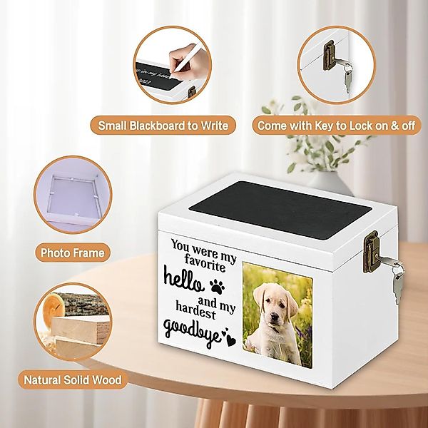 Happy Home Aufbewahrungsbox Haustierurne aus Holz günstig online kaufen