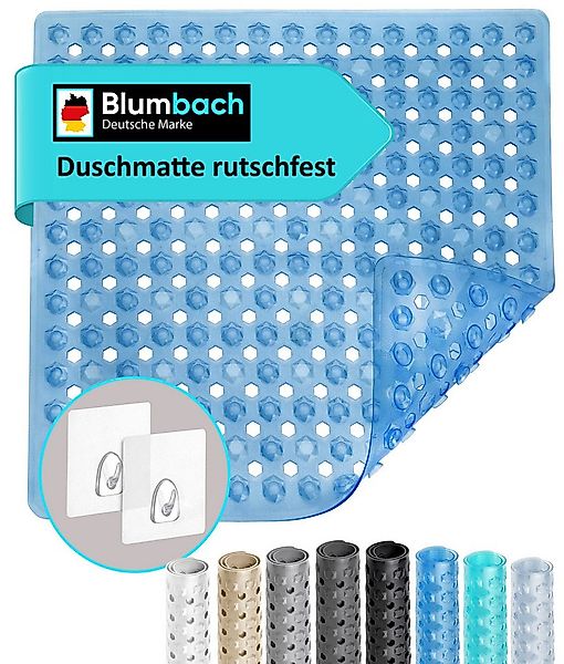 Blumbach Duschmatte - griffige Antirutschmatte Diamant 53 x 53 cm, - 100% B günstig online kaufen