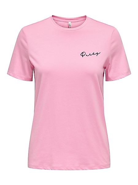 ONLY Kurzarmshirt ONLLUCIA LIFE REG S/S günstig online kaufen