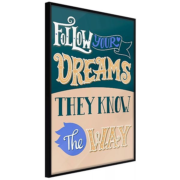 Poster - Dreams Know The Way günstig online kaufen