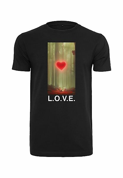 MisterTee T-Shirt "MisterTee Herren Wood Love Tee" günstig online kaufen