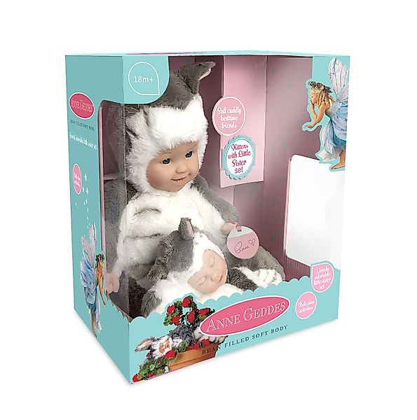 ANNE GEDDES Babypuppe Kittens Little Sister günstig online kaufen