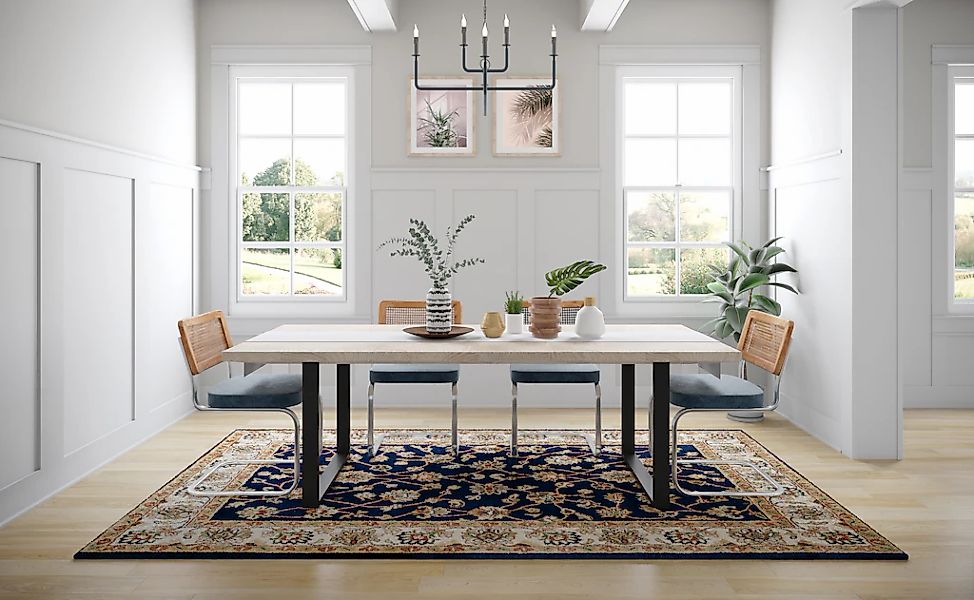 OTTO home Wollteppich "Sahil" rechteckig 14 mm Höhe reine Wolle, Orient-Opt günstig online kaufen