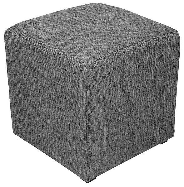 Best for Home Sitzhocker Best For Home Cube Pouf – Stilvoller Samt Hocker & günstig online kaufen