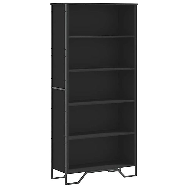 vidaXL Bücherregal Schwarz 80x31x169 cm Holzwerkstoff 3295312 günstig online kaufen