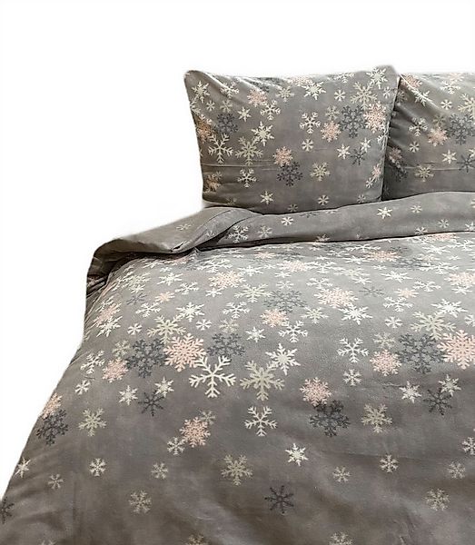 Buymax Bettwäsche Thermo Fleece Winterbettwäsche Kristall, Fleece, 2 teilig günstig online kaufen