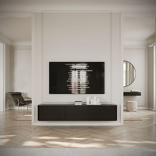 Selsey TV-Schrank OVARLO TV-Hängeboard mit geriffelten günstig online kaufen