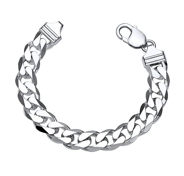 JEWLIX Panzerarmband Panzerarmband 925 Silber 12mm breit Herrenarmband von günstig online kaufen