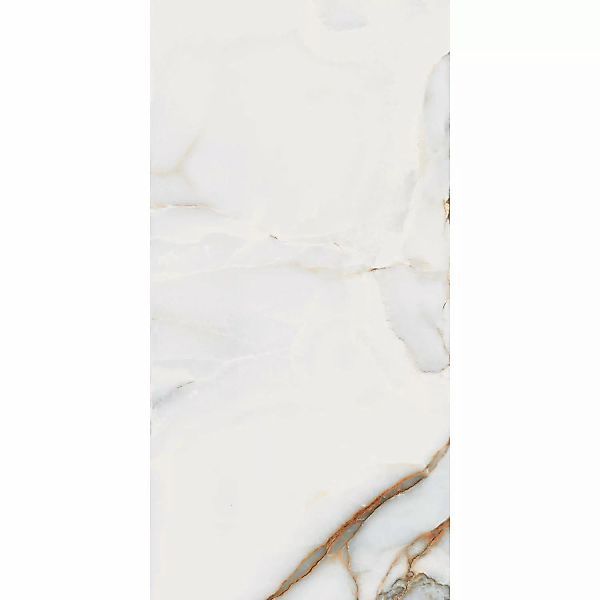 Bodenfliese Feinsteinzeug Weiß Glasiert Matt 60 cm x 120 cm günstig online kaufen