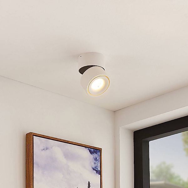 Arcchio LED-Deckenstrahler Rotari, weiß, 1-flg., 946lm günstig online kaufen