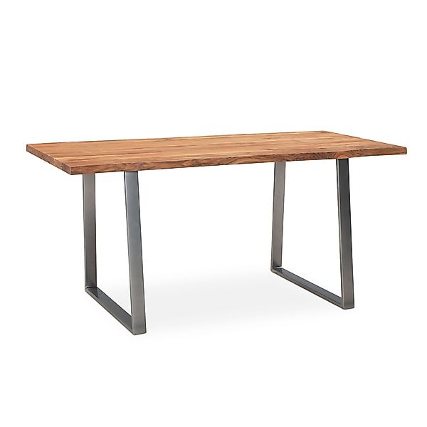 FINEBUY Schreibtisch FB68339 (Baumkante Modern, 140x80x76 günstig online kaufen
