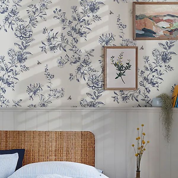 Joules Vliestapete »Honey Floral«, Design Tapeten günstig online kaufen