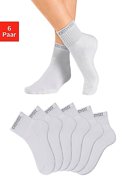 Chiemsee Kurzsocken, (Packung, 6 Paar), mit eingestricktem Markennamen günstig online kaufen