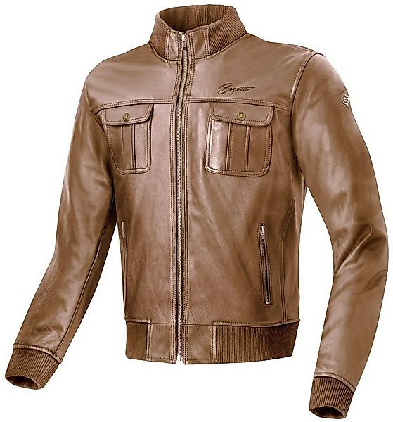 Bogotto Motorradjacke Brooklyn Motorrad Lederjacke reißverschluss günstig online kaufen