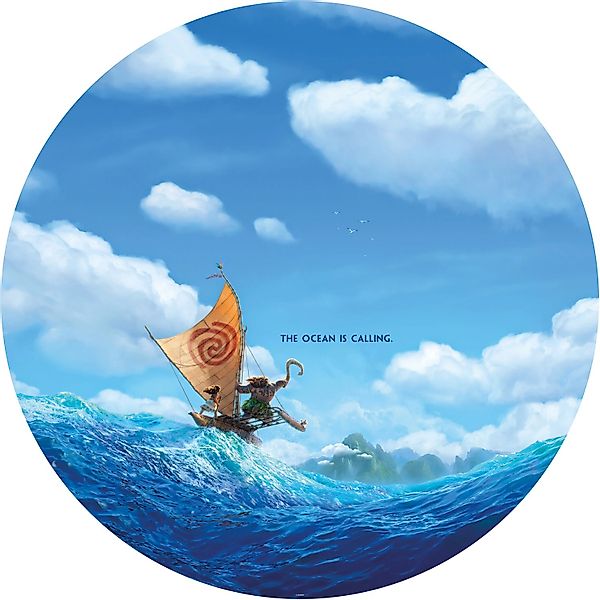 Komar Vliesfototapete Dot Moana Ocean is calling selbstklebend Ø 125 cm günstig online kaufen