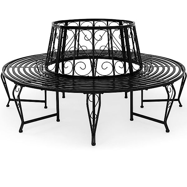 Casaria Bank, Sitzbank Ø160cm Metall 320kg günstig online kaufen