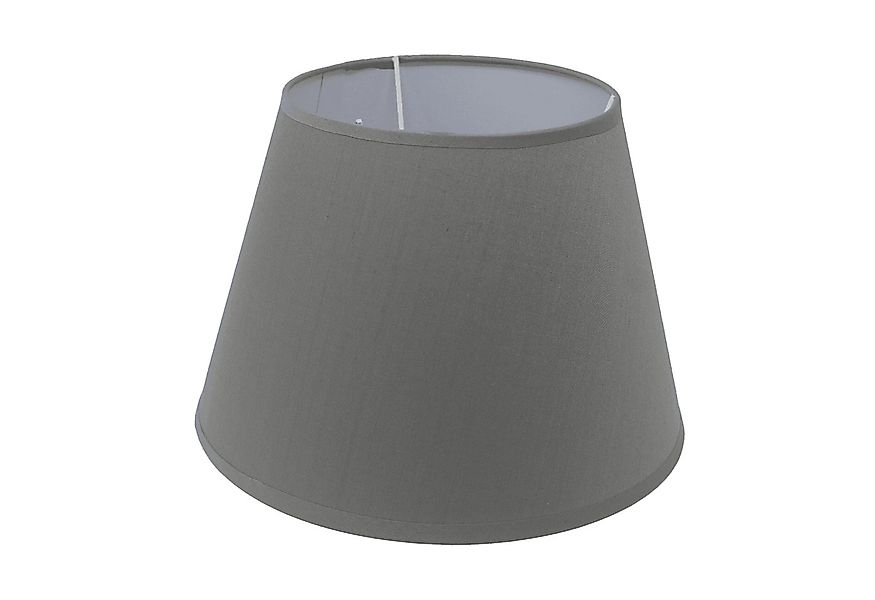 B&S Lampenschirm Lampenschirm kegelförmig aus Stoff H 21.5 x Ø 30 cm günstig online kaufen