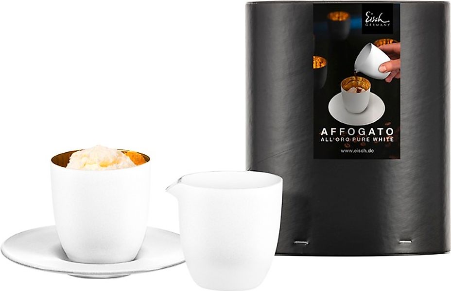 Eisch Germany Espressoglas »COSMO PURE WHITE«, (Set, 3 tlg., Espressoglas, günstig online kaufen