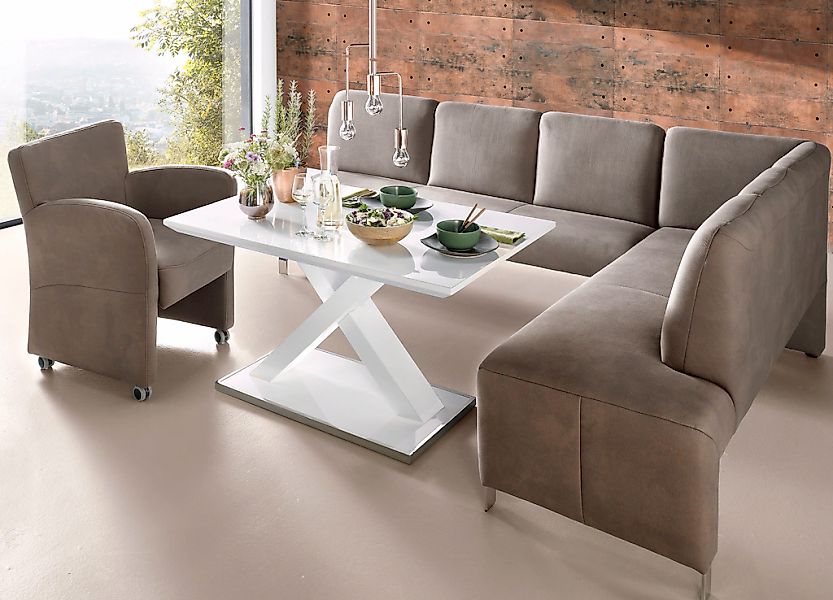 exxpo - sofa fashion Sessel "Intenso, Loungesessel, modern, wahlweise in Le günstig online kaufen