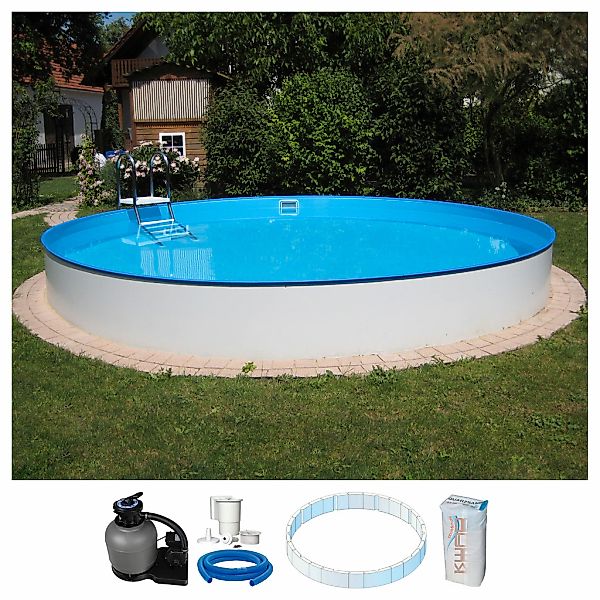 KWAD Rundpool "PALMA inkl. Dämmung Protector zum Teileinbau" 5-tlg., mit Fo günstig online kaufen