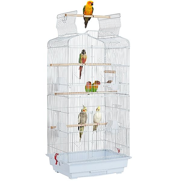 Yaheetech Vogelkäfig Vogelvoliere, Vogelhaus für Papagei günstig online kaufen