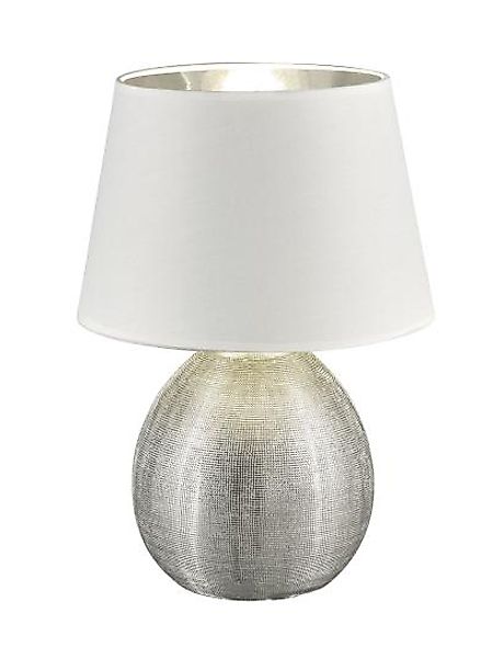 Tischleuchte LUXOR in silber von REALITY Leuchten R50631089 günstig online kaufen