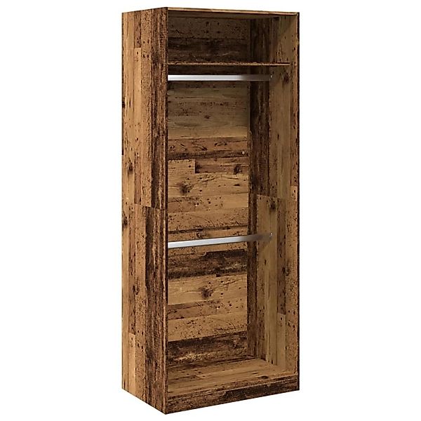 vidaXL Kleiderschrank Altholz-Optik 80x50x200 cm Holzwerkstoff 3307799 günstig online kaufen