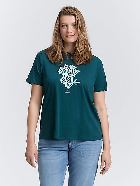 TOM TAILOR PLUS T-Shirt Plus Size - T-Shirt mit Print günstig online kaufen