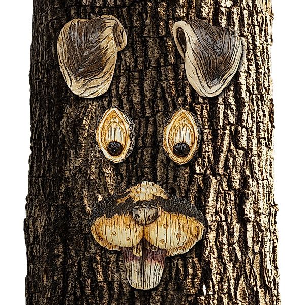 relaxdays Gartenfigur Baumgesicht Hase günstig online kaufen