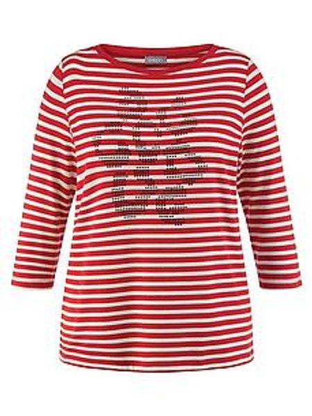 Rundhals-Shirt Samoon rot günstig online kaufen