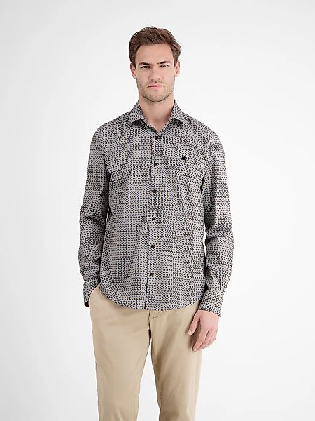 LERROS Langarmhemd "Poplinhemd mit Stretchanteil" günstig online kaufen