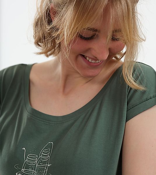 Shirt Katie Salza Aus Biobaumwolle günstig online kaufen