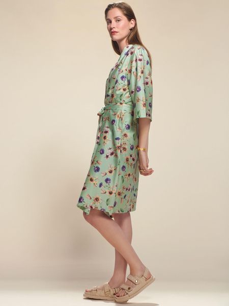 Essenza Kimono Sarai Fiorre, Kurzform, Kimono-Kragen, günstig online kaufen