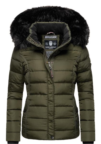 Navahoo Steppjacke "Miamor" mit Kapuze hochwertige Winterjacke m. voluminös günstig online kaufen
