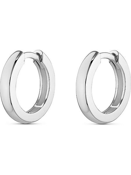 CHRIST Paar Creolen CHRIST Damen-Creolen Christ Gold 585er Weißgold (Paar) günstig online kaufen