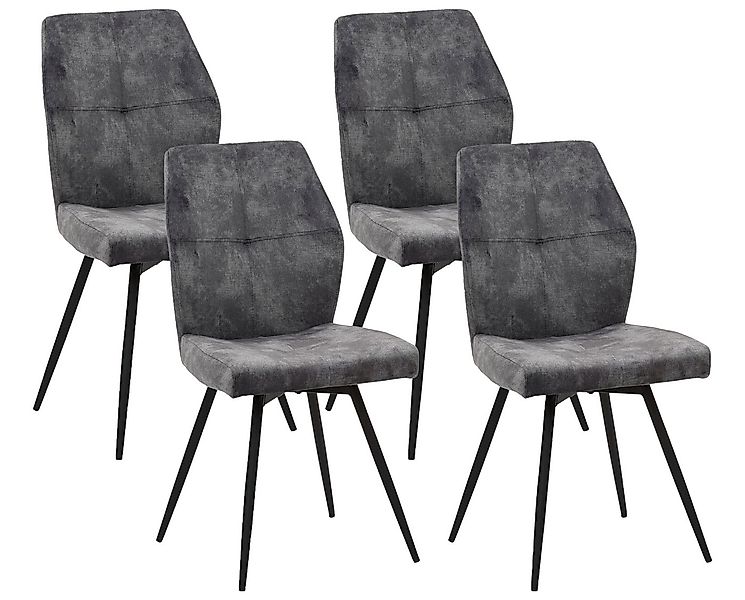 HELA Esszimmerstuhl JANINA (Set, 4 St), 360° drehbar günstig online kaufen